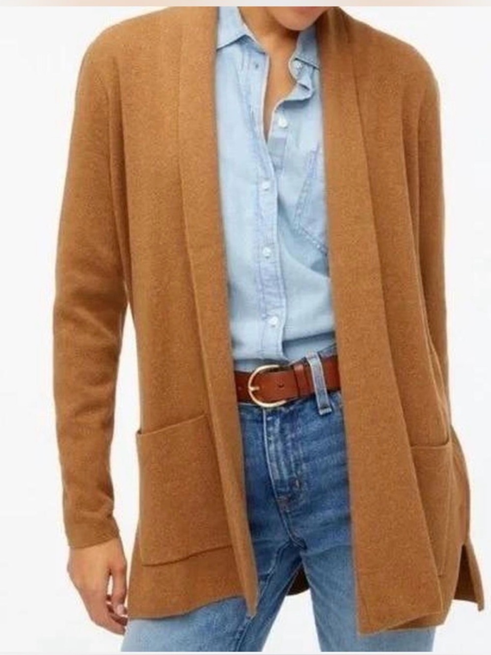 J. CREW FACTORY Chelsea Sweater Cardigan Size M